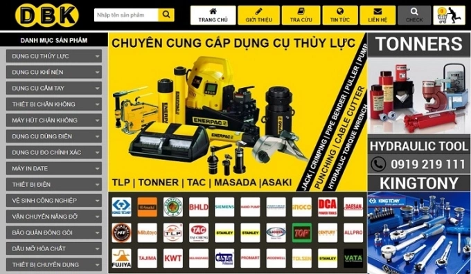 img-DBK Việt Nam cung cấp dụng cụ thủy lực, thiết bị chân không
